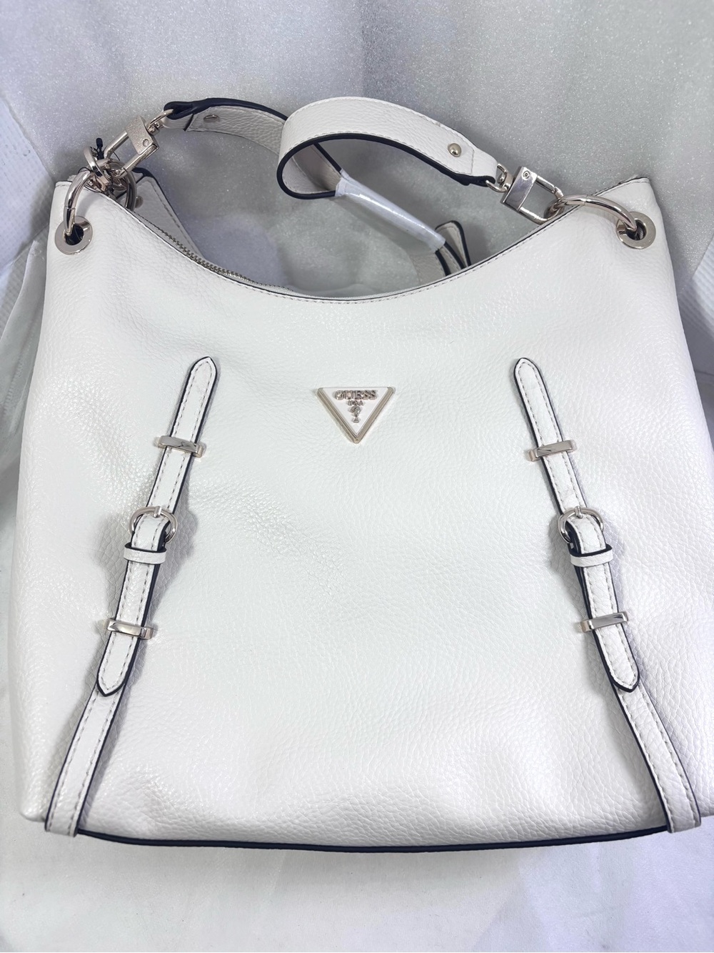Guess Levi’s LG Hobo.  Ivory/Gold.
